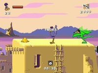 une photo d'Ã©cran de Desert Demolition sur Sega Megadrive